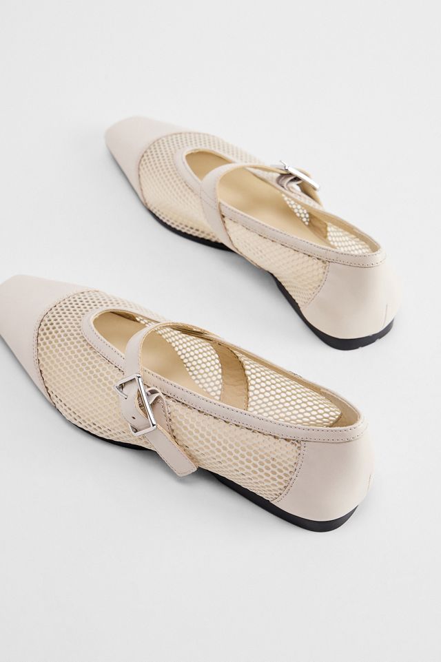 Vagabond White Wioletta Mesh Shoes | Urban Outfitters UK