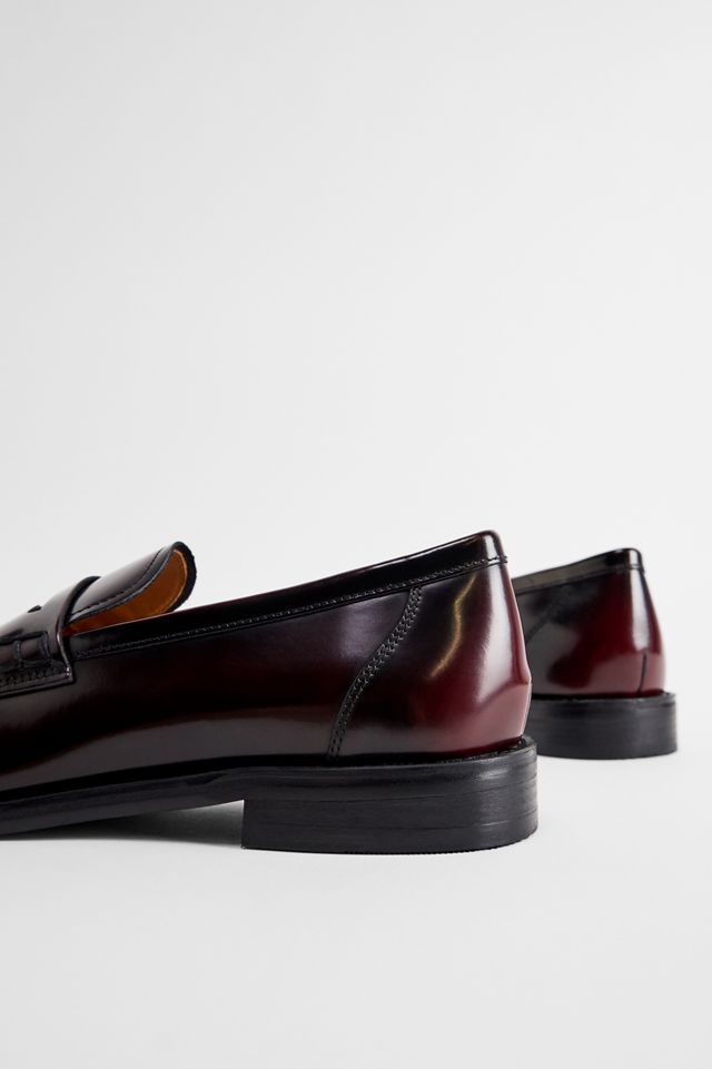 Vagabond Burgundy Linn Loafers #4