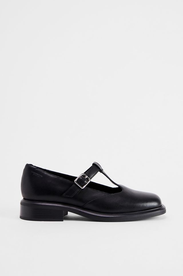 Vagabond Black Ellis T-Bar Shoes #2