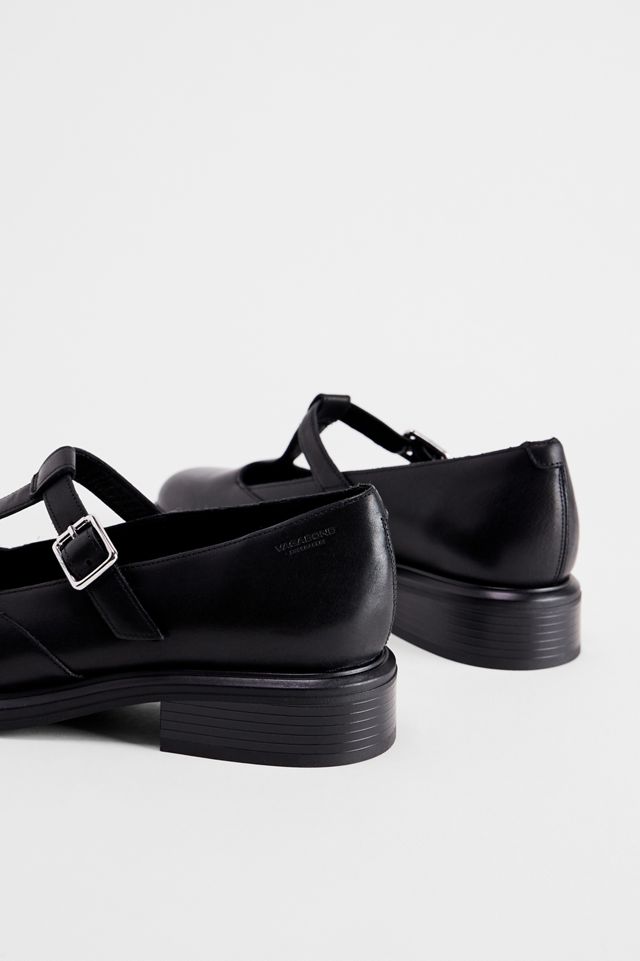 Vagabond Black Ellis T-Bar Shoes #4