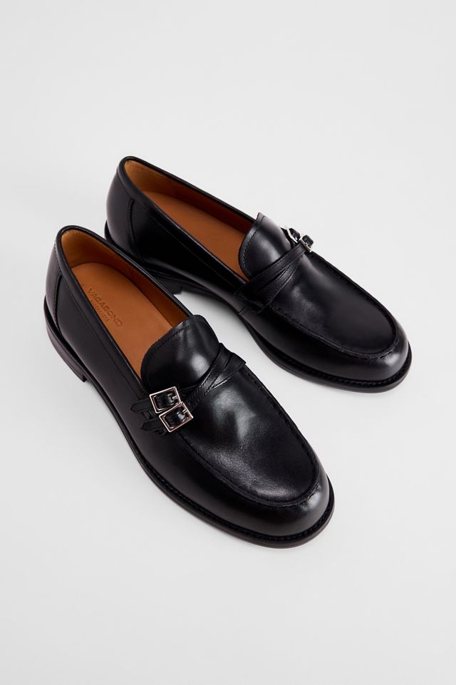 Mocassins Linn noirs Vagabond #1