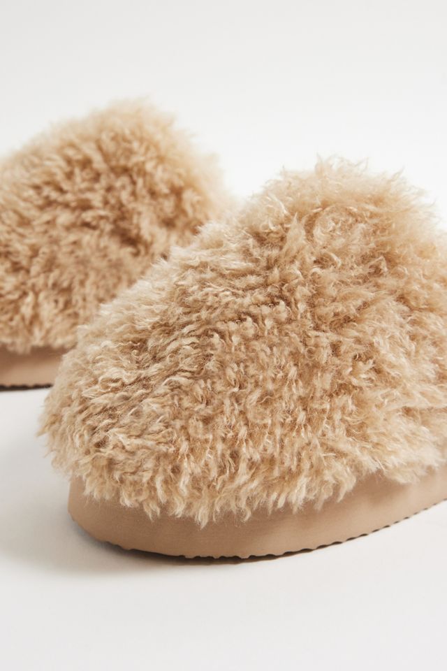 UO Haven Cream Platform Slipper #3