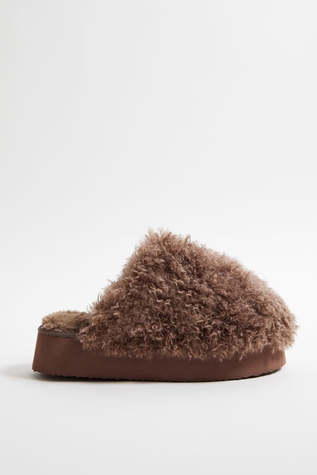 UO Haven Braune Plattform Hausschuhe #2