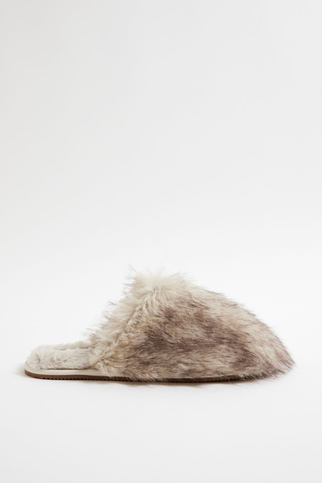Pantoufles UO Cosy Blanches en Fausse Fourrure #2