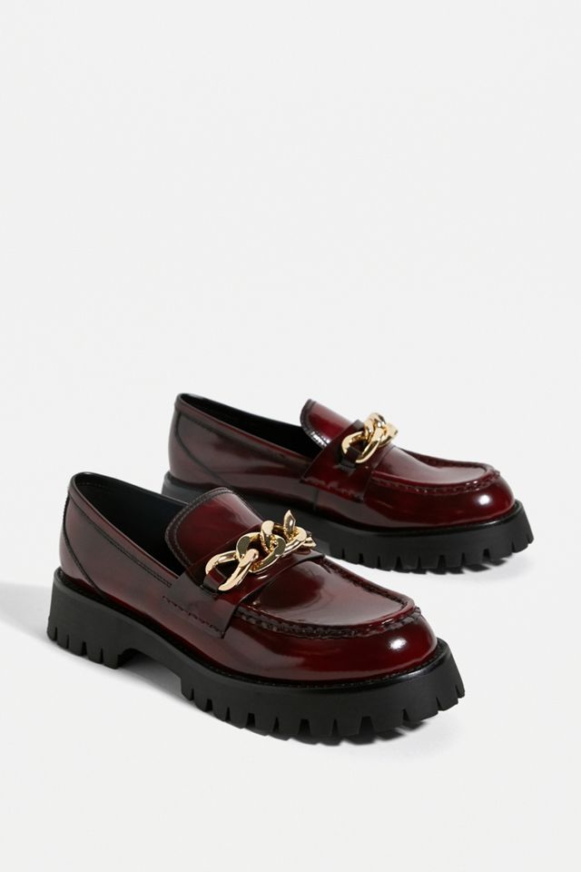 Jeffrey Campbell Burgundy Recess Loafers #3