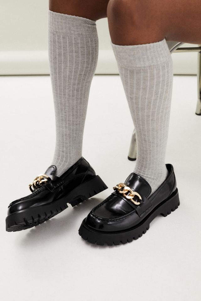 Jeffery Campbell Black Recess Loafers | Urban UK