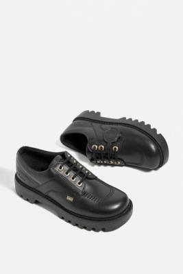 Kickers Black Kizziie Derby Shoes Urban Outfitters UK