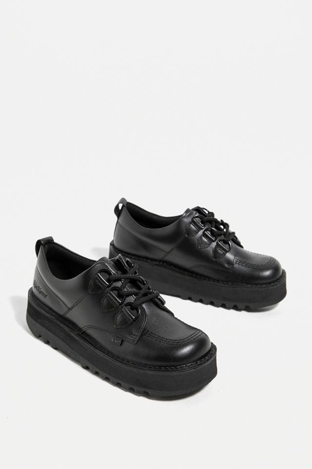 Kickers Black Kick Lo Creepy Shoes | Urban Outfitters UK