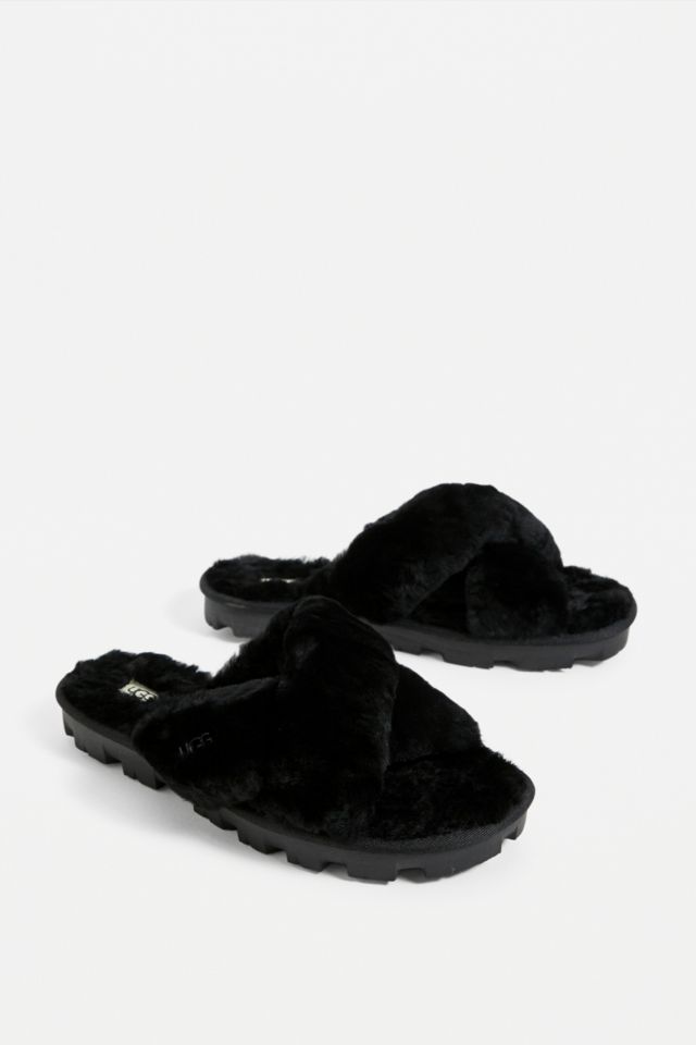 Ugg fuzzette slide online slippers