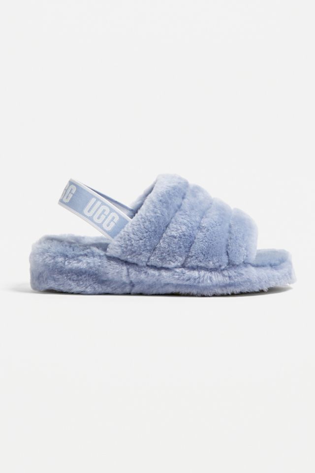 Blue ugg shop fluff yeah slide