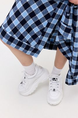 Buffalo White Classic Trainers