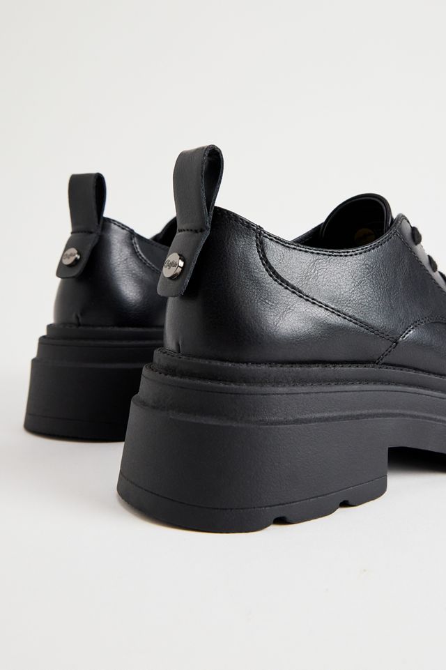 Buffalo Black Mars Lace Up Derby Shoes #2