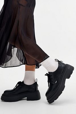 Scarpe Derby Stringate Nere Mars Buffalo