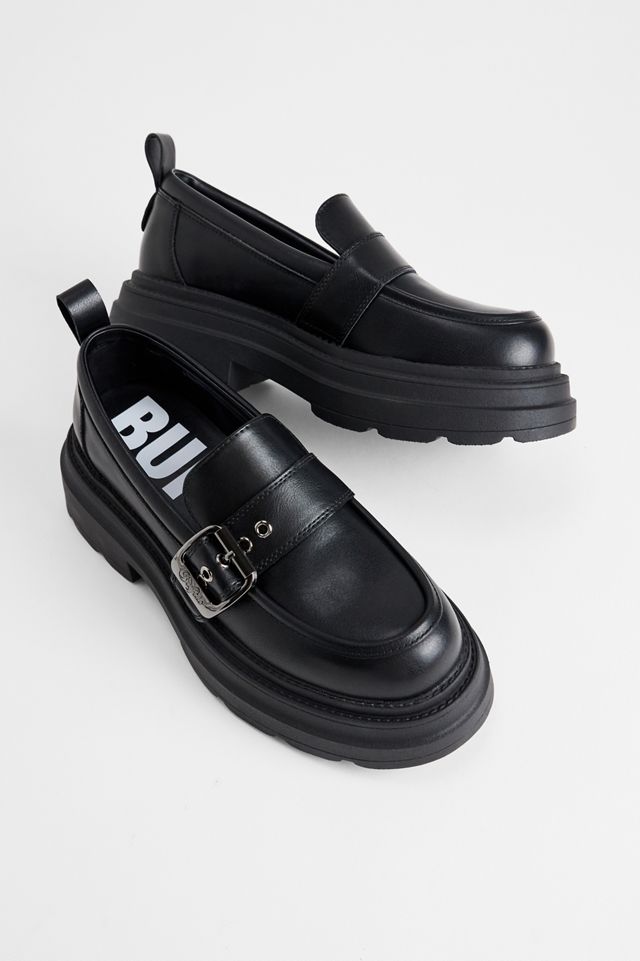 Buffalo Black Mars Loafers #1
