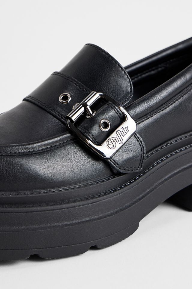 Buffalo Black Mars Loafers #2