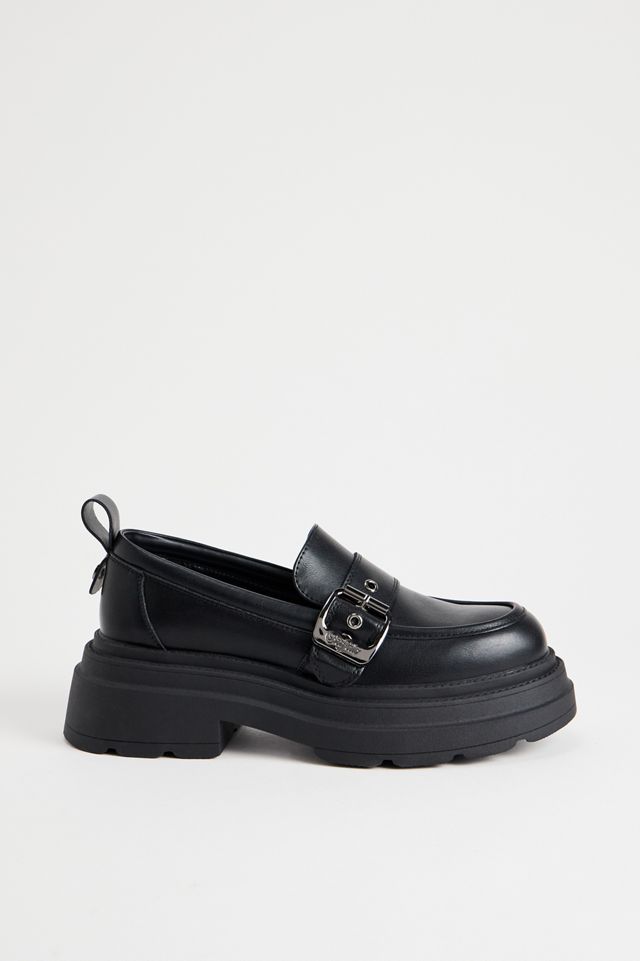 Buffalo Black Mars Loafers #4