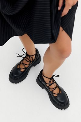 Buffalo Schwarze Aspen Ghillie Schuhe