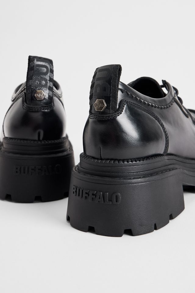 Zapatos con Cordones Cathy Wallaby Negros Buffalo #3