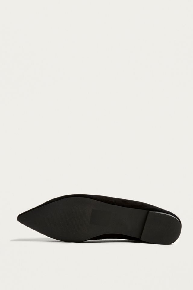 UO Pippa Suede Pointed Toe Mules #4
