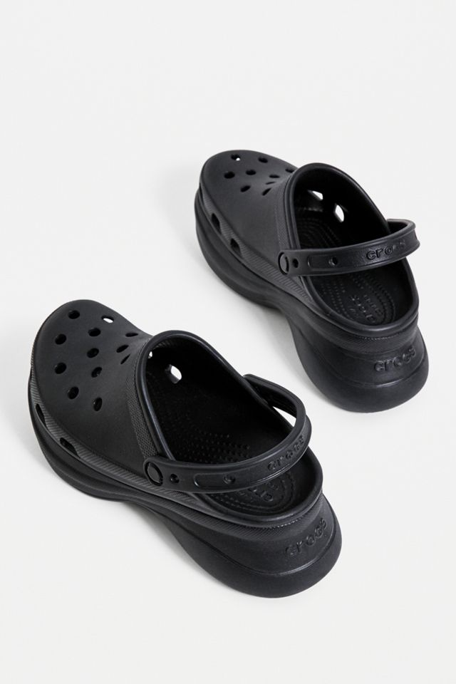 Crocs – Klassische Plateau-Clogs „Bae‟ in Schwarz #3