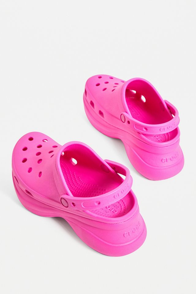 Crocs – Klassische Plateau-Clogs „Bae‟ in Rosa #3