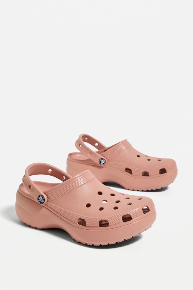 Blush crocs hot sale