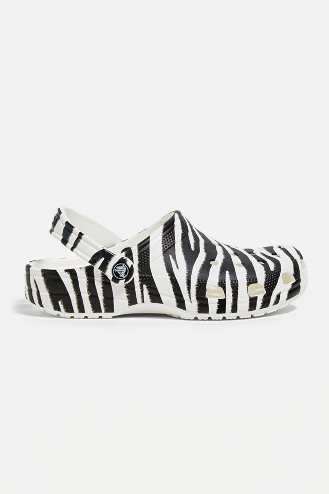 Zoccoli Crocs Zebra Print Classic #3