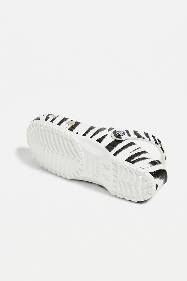 Zoccoli Crocs Zebra Print Classic #4
