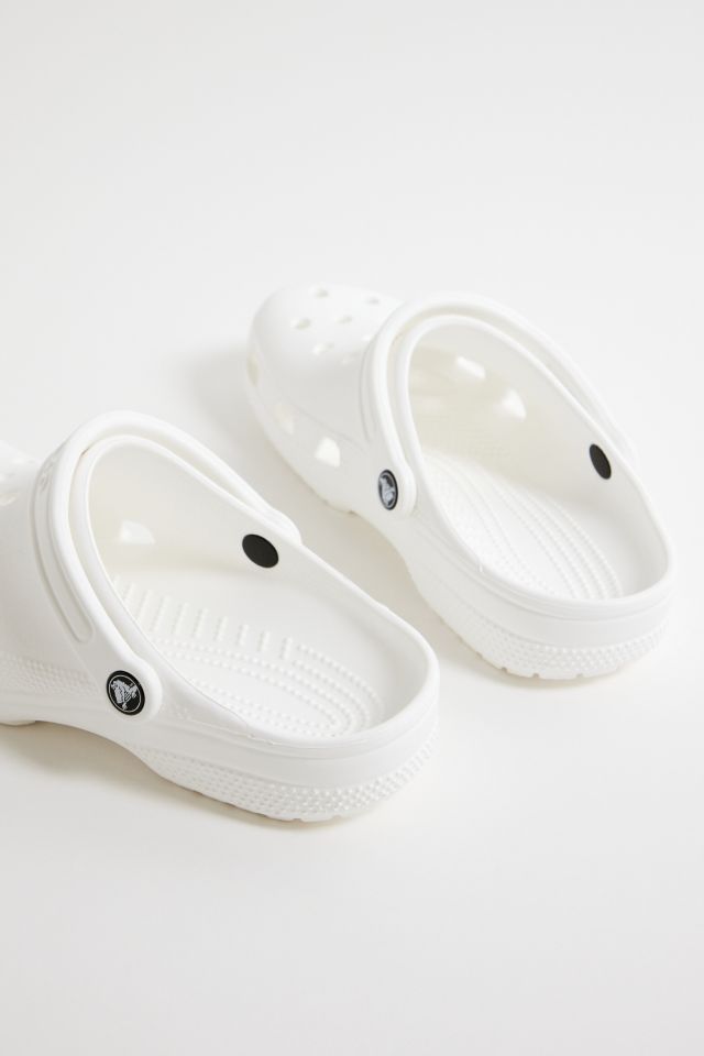 Crocs White Classic Clogs | Urban Outfitters UK