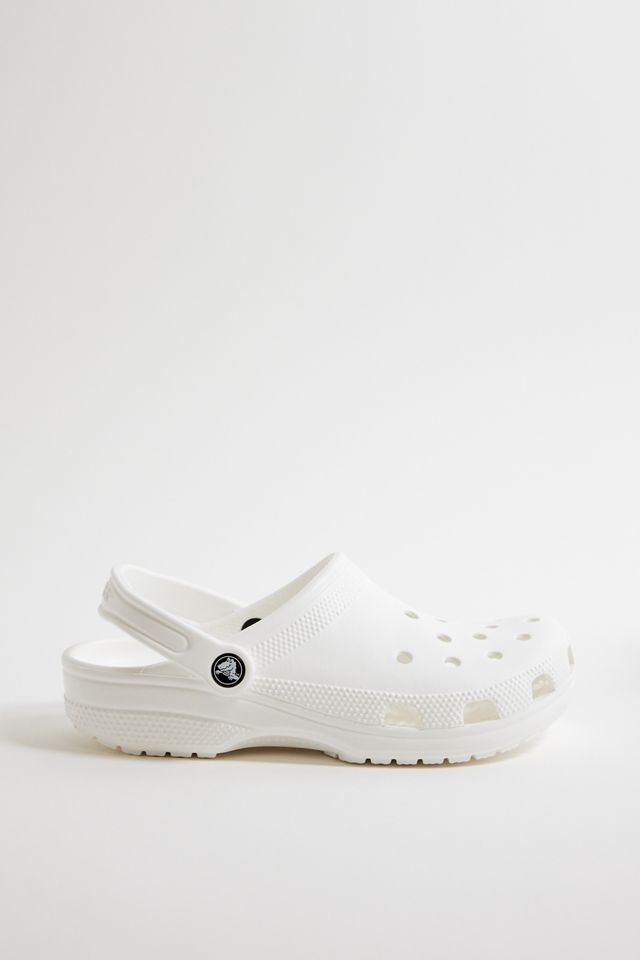 Crocs White Classic Clogs #4