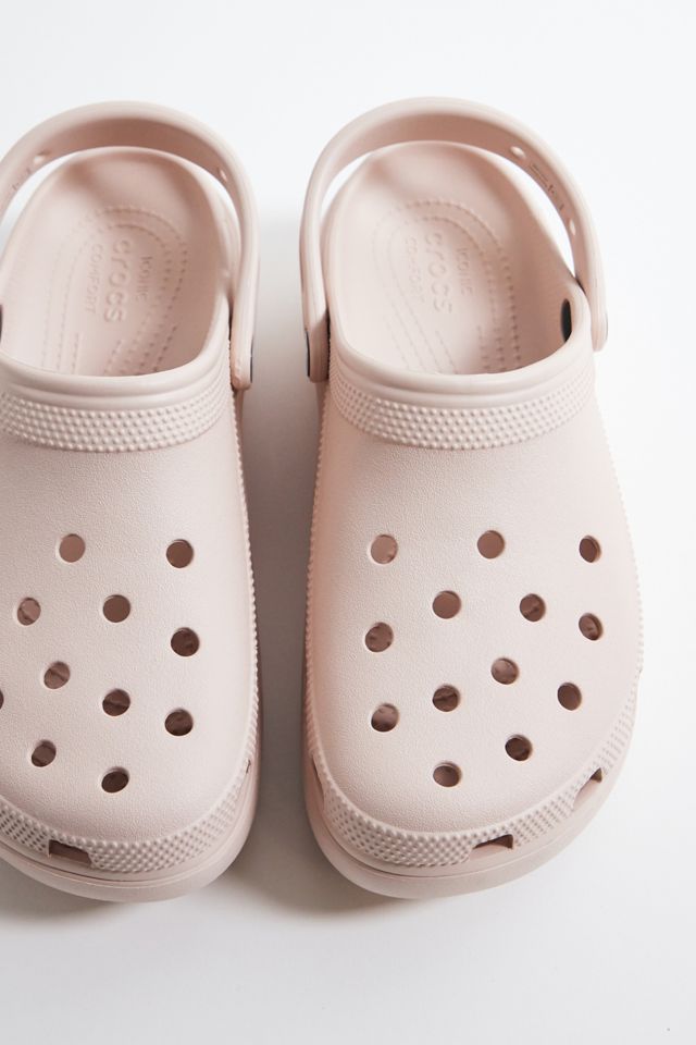 Crocs Pink Classic Platform Clogs | Urban Outfitters UK