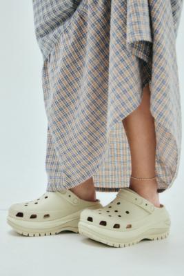 Crocs Bone Mega Crush Clogs Urban Outfitters UK