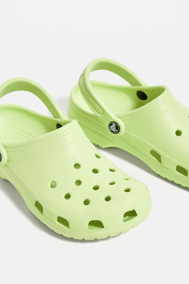 Crocs Celery Green Classic Clogs #1