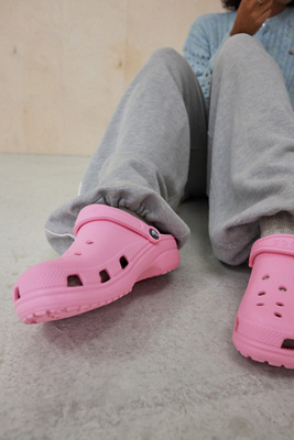 Crocs Pink Classic Clogs Urban Outfitters UK