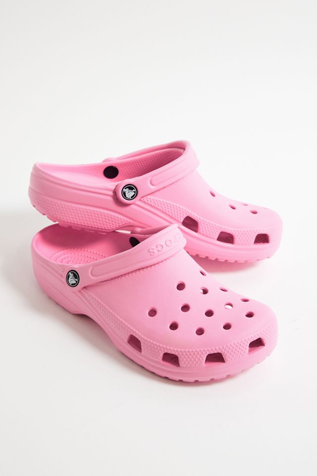 Crocs Pink Classic Clogs #1