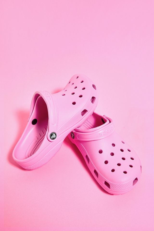 Crocs Pink Taffy Classic Clogs