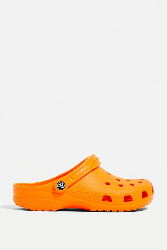 Crocs Orange Zing Classic Clogs #1