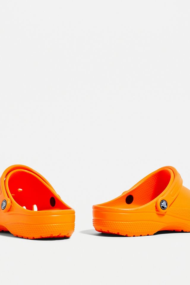 Crocs Orange Zing Classic Clogs #2