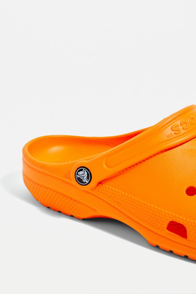 Crocs Orange Zing Classic Clogs #4