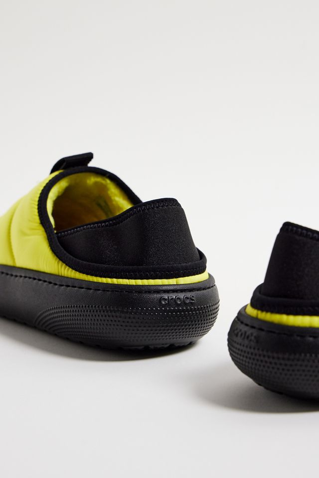 Crocs Yellow Classic Puff Moc Shoes | Urban Outfitters UK