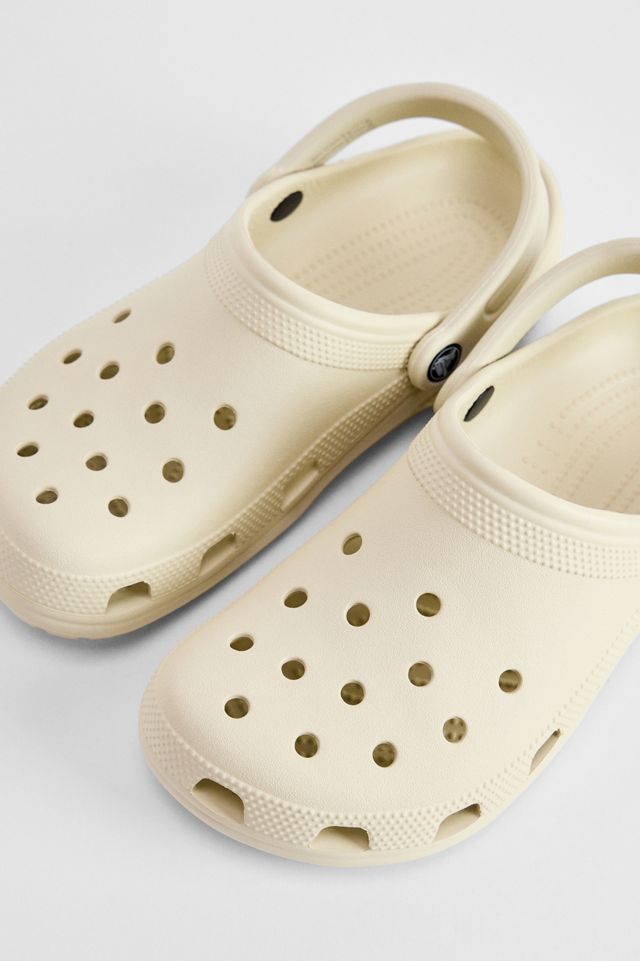Crocs Zuecos Clásicos Color Hueso #3