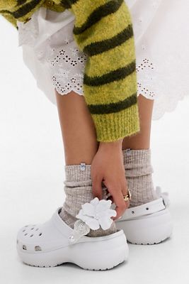Crocs Zoccoli Classic Platform Bouquet