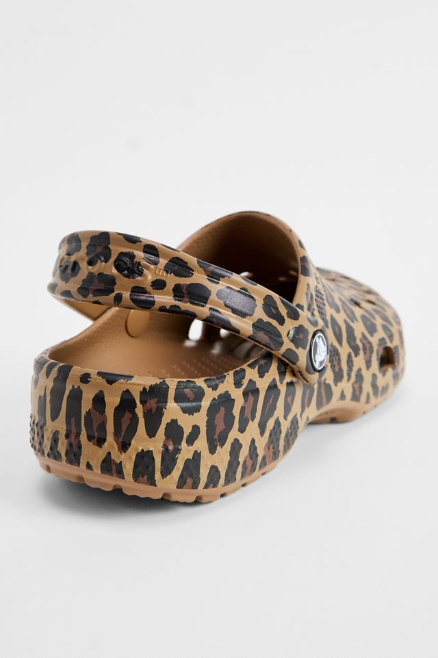 Zuecos Clásicos de Leopardo Crocs #4