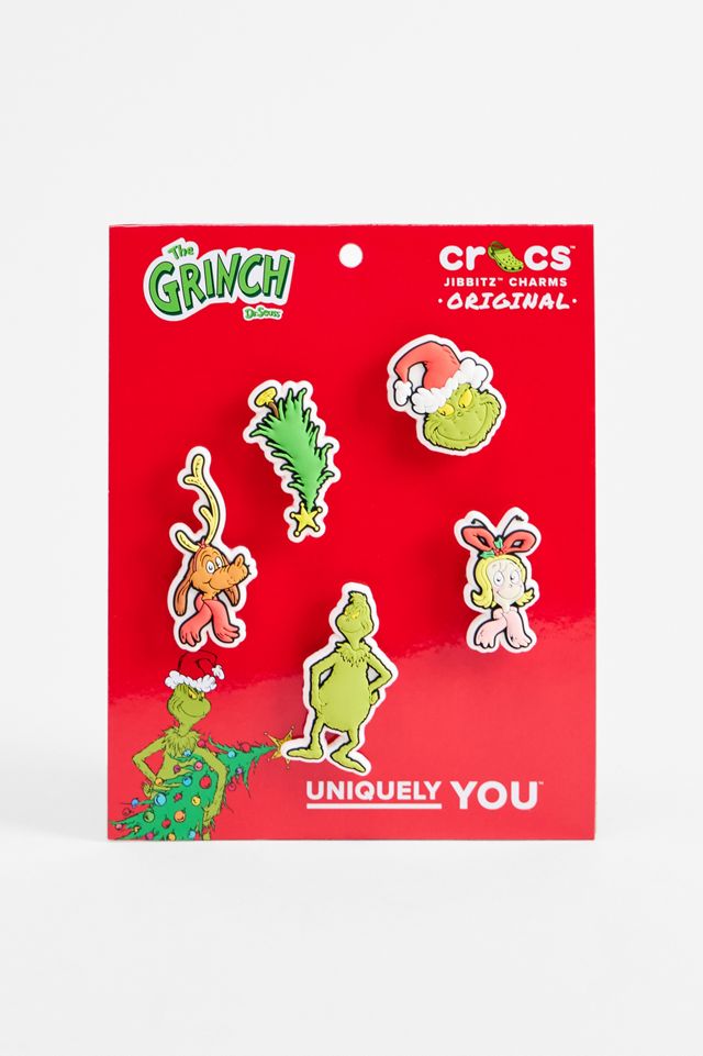 Crocs Pack de 5 Jibbitz Grinch #1