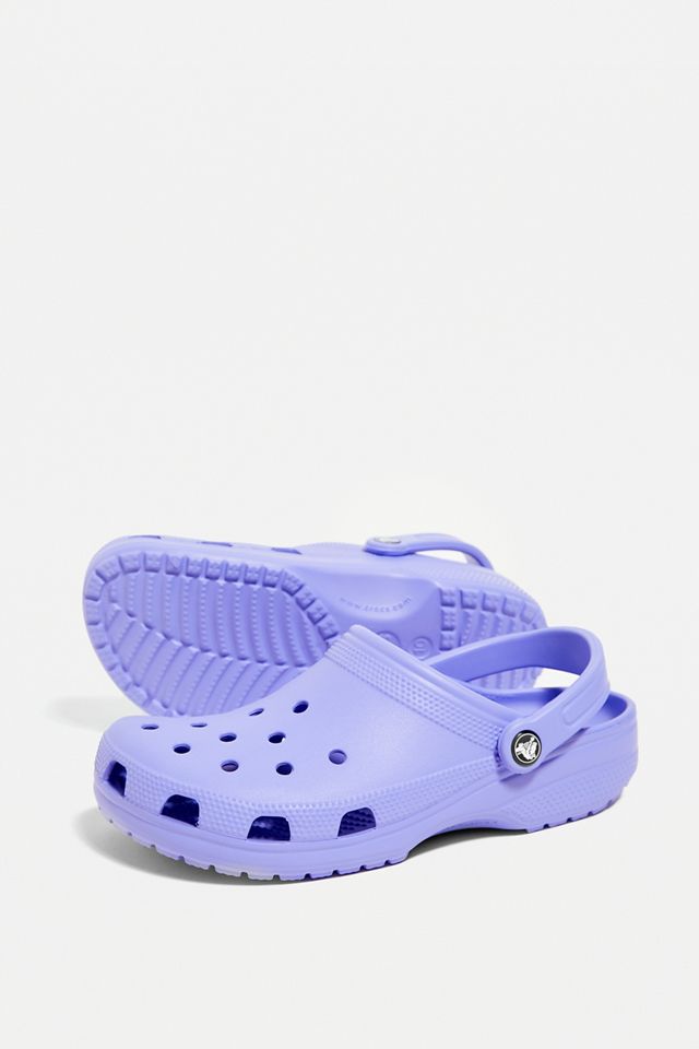 Crocs Digital Violet Classic Clogs | Urban Outfitters UK