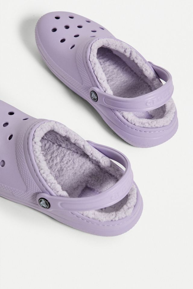 Crocs Lavanda Classic Zuecos Forrados Urban Outfitters ES