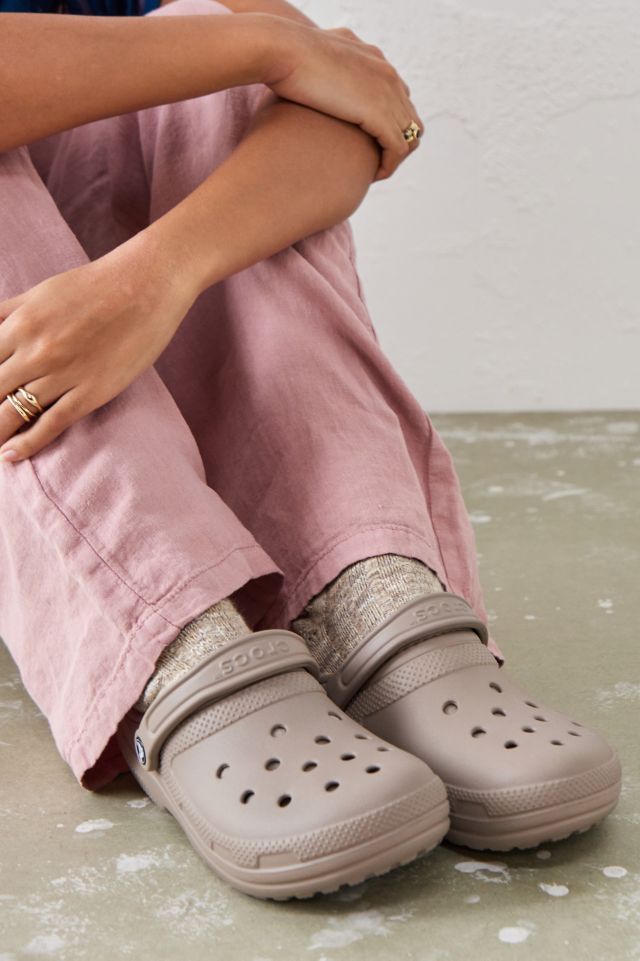 Crocs Mushroom Classic Lined Clogs | Urban Outfitters UK