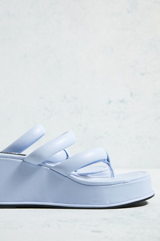 Chanclas Christina Blue Wedge de Shelly #2