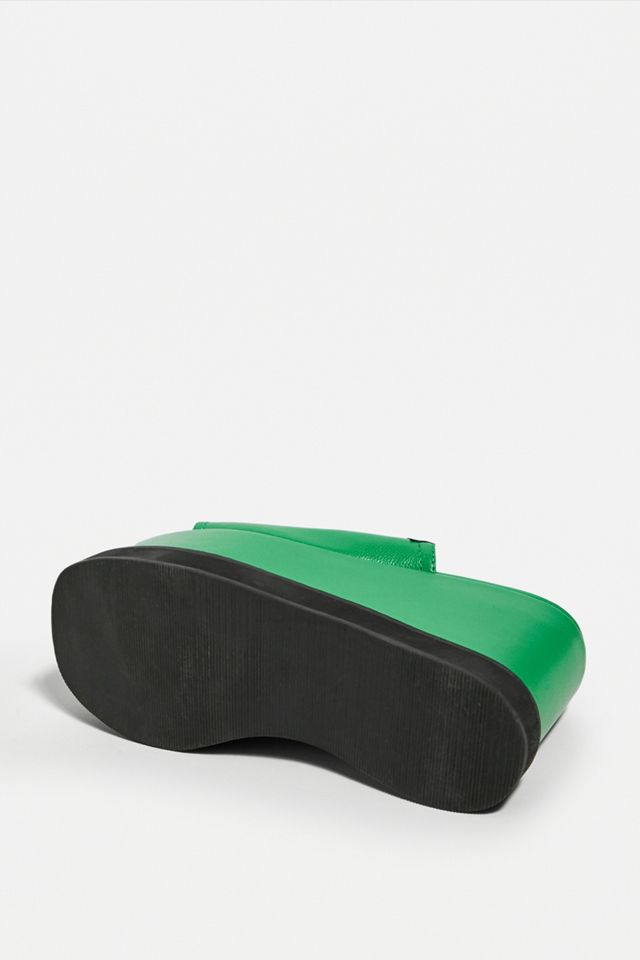 Shellys London Green Bubble Sandals #4