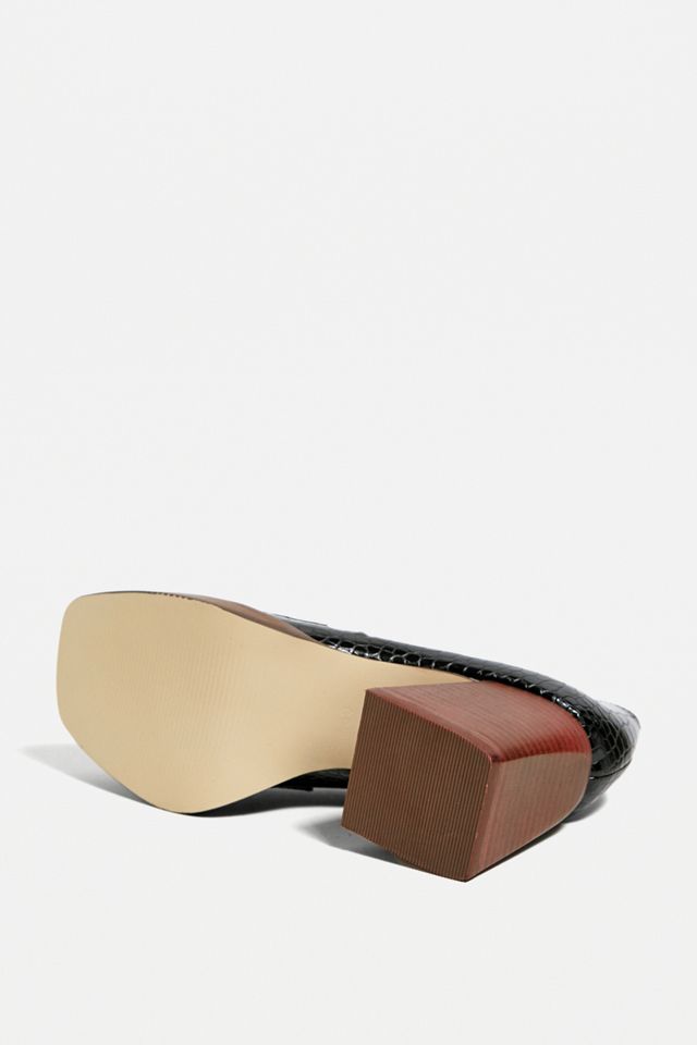 Shelly's London Waterfall Stack Heeled Slip-On Loafers #4